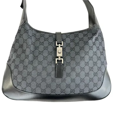 243. Gucci Monogram Jackie Large Shoulder Bag