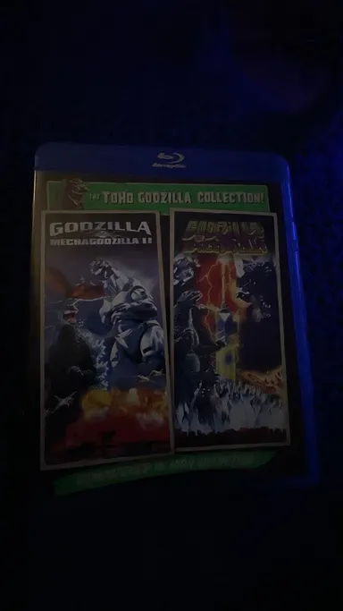 Godzilla vs mechagodzilla 2 and Godzilla vs space Godzilla  double feature blu ray