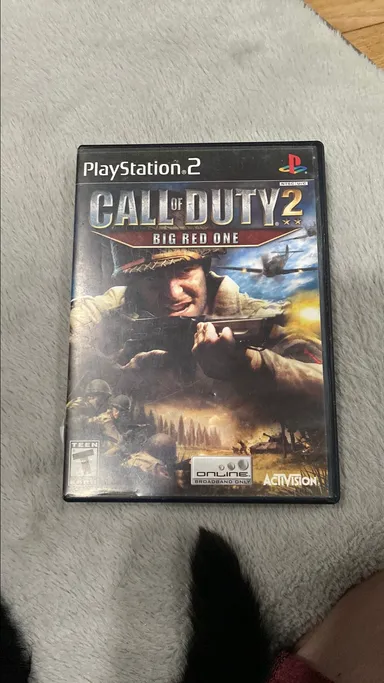 Ps2 Call of duty 2 big red one