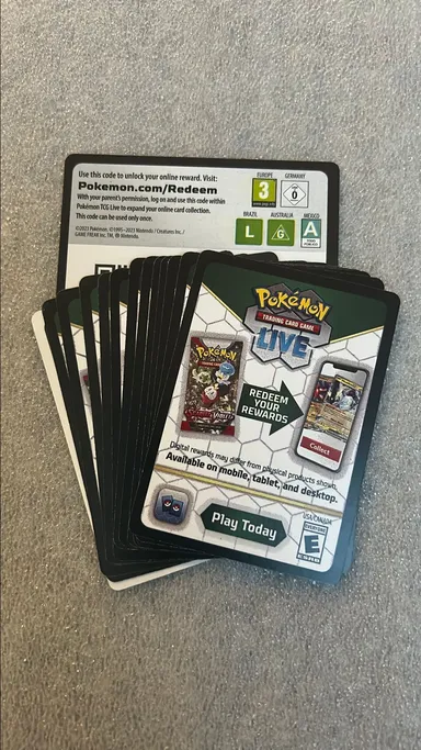 Pokémon QR code cards 20