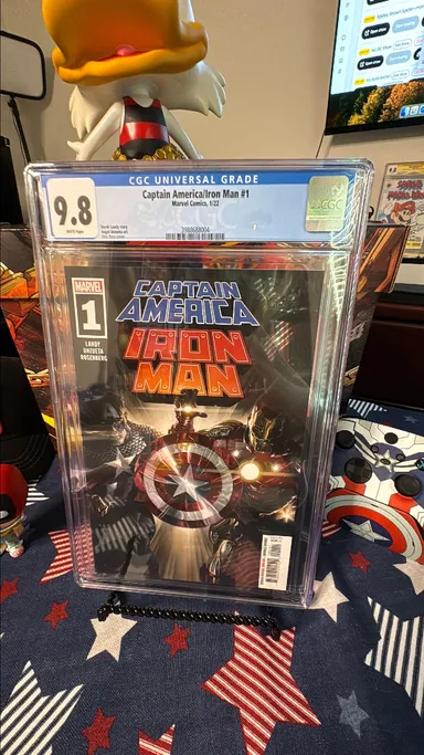 CGC 9.8 Captain America/Iron Man 1