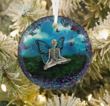 “Skeleton Fairy” Ornament
