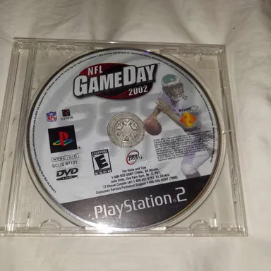 #138 Playstation 2 NFL Gameday 2002 used not tested