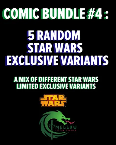 5 Different Star Wars Exclusive Variants >> BIN BUNDLE 4
