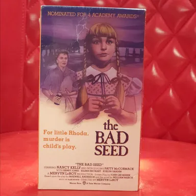 The Bad Seed (1956), VHS (1991), CLassic Psychological Thriller