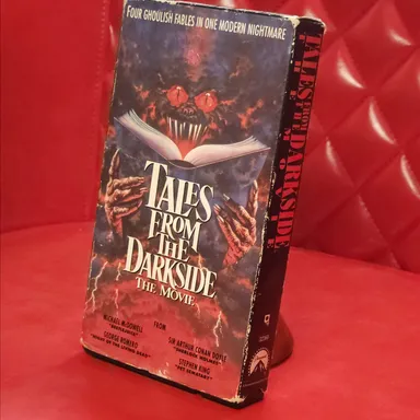 Tales from the Darkside The Movie, VHS (1990), Steve Buscemi, Kevin Bacon, Debbie Harry (Blondie), and Julianne Moore, Christian Slater