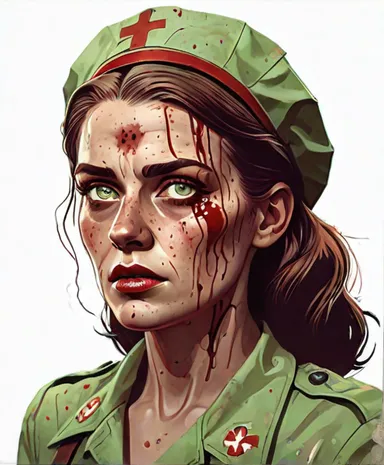 BUY MY COMIC! War Nurse (Limited to 10) Virgin Variant Cover!