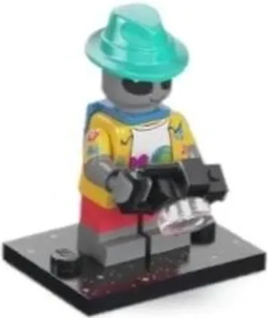 CMF col26-3 Alien Tourist, Series 26 (Complete Set with Stand and Accessories)