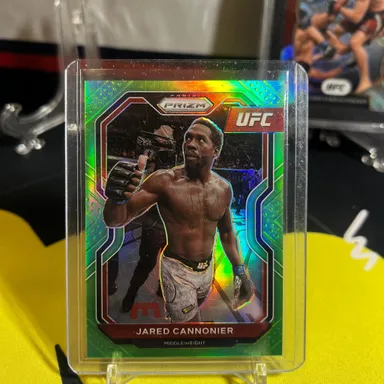 Jared Cannonier Lime Green Prizm 60/75
