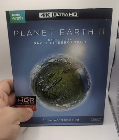 Planet Earth II 4K Ultra HD Bluray/Bluray w/ Slipcover