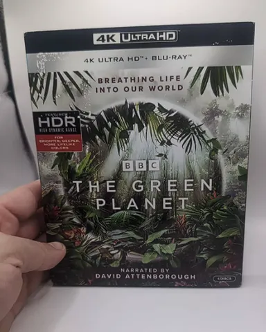 The Green Planet 4K Ultra HD Bluray/Blurry w/ OOP Slipcover