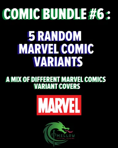 BIN Bundle #6 : 5 Different Marvel Comics Variants