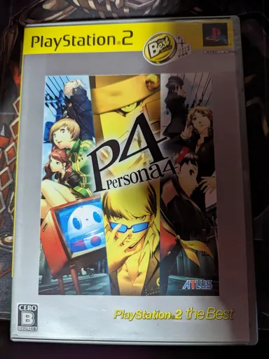 PS2 Persona 4 The Best CIB