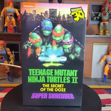 Teenage Mutant Ninja Turtles II Secret of the Ooze Super Shredder NECA