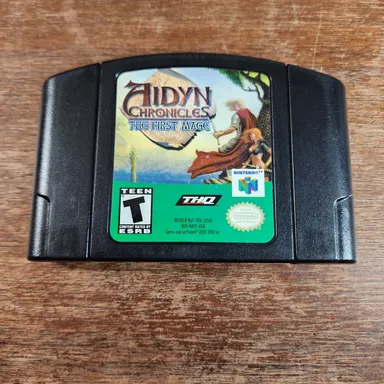 Nintendo Aidyn Chronicles The First Mage N64 Game