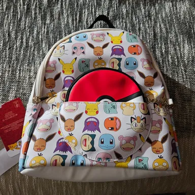 (NEW) Pokémon BackPack/Carrying Bag (Mini) BIOWORLD W TAGS