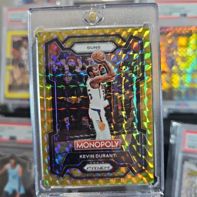 2023-24 panini prizm monopoly Kevin Durant #70 Gold SSP # /49