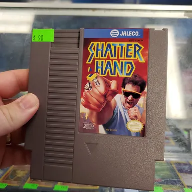 Shatter Hand NES Original Nintendo Loose