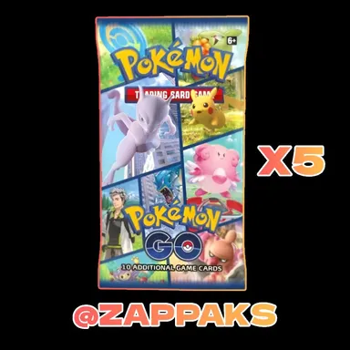 Pokémon Go Pack (10PK)