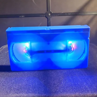 Custom VHS LED Accent Light (Blue/Multicolor)
