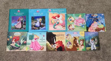 Disney Princess Book Lot 
