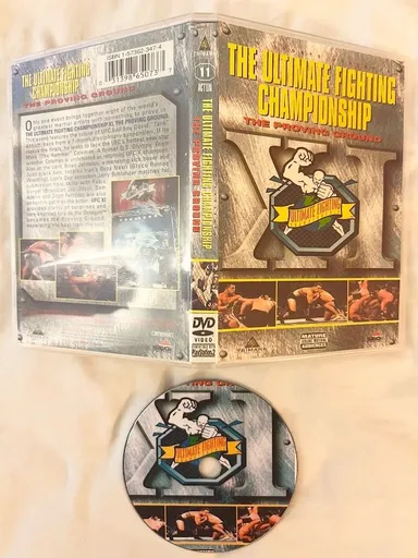 UFC 1996 UFC 11 DVD & Case