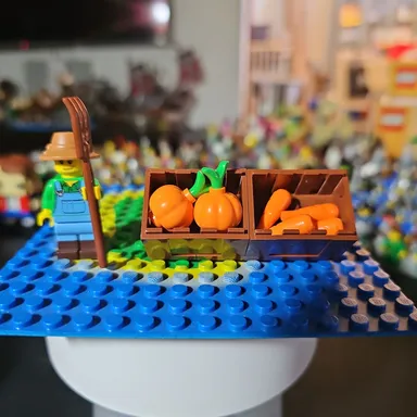 Lego farmer market moc