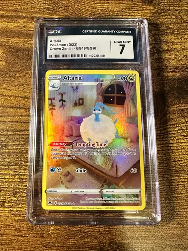 Altaria GG19/GG70 Crown Zenith Pokemon TCG Graded CGC 7 (2023) Asako Ito