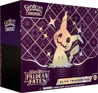 Pokemon Scarlet & Violet: Paldean Fates Factory Sealed Elite Trainer Box ETB
