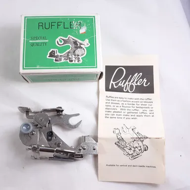 Vintage Sewing Machine Ruffler Attachment