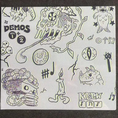King Gizzard and The Lizard Wizard, Demos Vol 1 & 2, Double Compact Disc, 2CD, CD