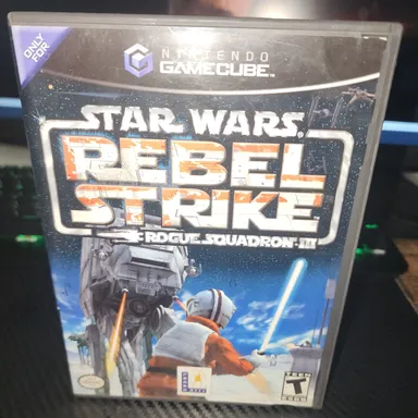 Star Wars Rogue Squadron III Rebel Strike Nintendo GameCube Complete CIB