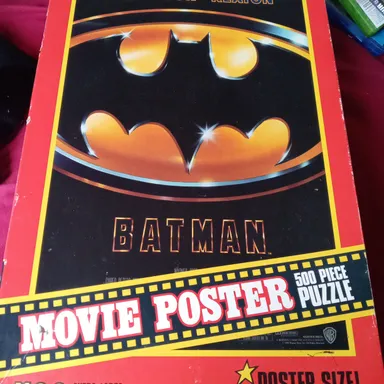 batman movie poster puzzle 500 piece