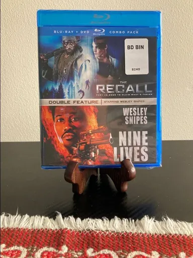 The Recall / Nine Lives Blu-ray + DVD Double Feature Brand New Factory Sealed | 2004-2017 | 2 Movies | 187 min | Rated R |