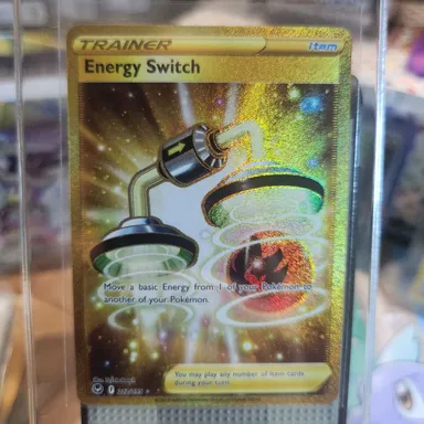 Energy Switch #212 Pokemon Silver Tempest