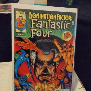 Fantastic Four Domination Factor 3.5 2000 Clean and Straight Boarded and Bagged