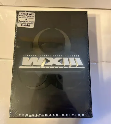 Sealed New WXIII (Wasted 13: Patlabor The Movie 3) (3-Disc Set, Special Edition)