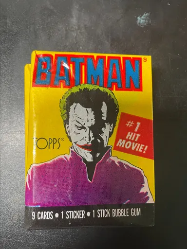 Batman 1989 Waxpack