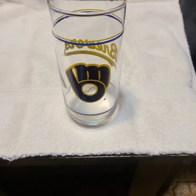 Brewers 76 gas station glass