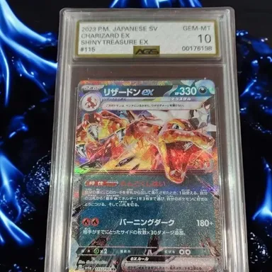 Charizard EX Graded 10