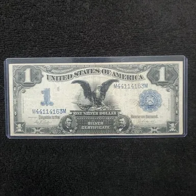 1899 $1 Silver Certificate Black Eagle