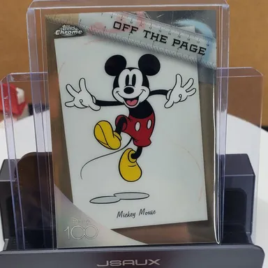 Singles - Topps Chrome Disney 100 - Mickey Mouse Off the Page