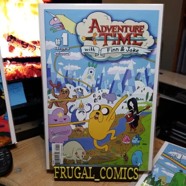 Adventure time with Finn and Jake #1b (2012) cartoon