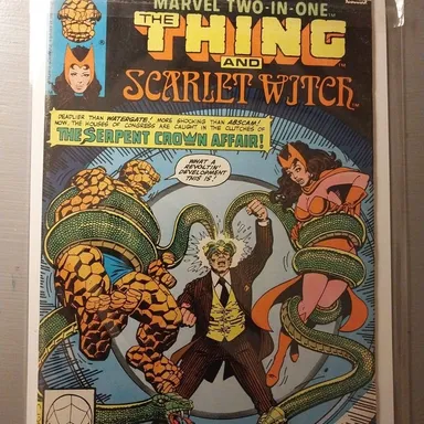 Marvel Two in one The Thing and Scarlet Witch