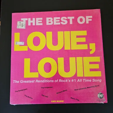 The Best of Louie, Louie vinyl 12"