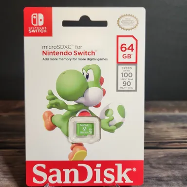 Nintendo switch Memory card 64gb