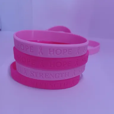 Breast Cancer silicone bracelet