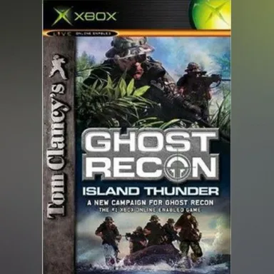 Ghost Recon Island Thunder 🔥 Original Microsoft Xbox 🎮 Vintage Video Games
