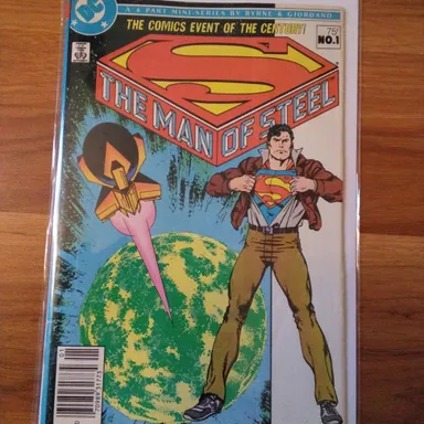 Superman The Man Of Steel #1-6 1986 John Byrne Art