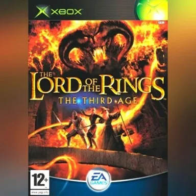 Lord of The Rings Third Age 🔥 Original Microsoft Xbox 🎮 Vintage Video Games